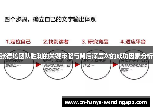 张德培团队胜利的关键策略与背后深层次的成功因素分析